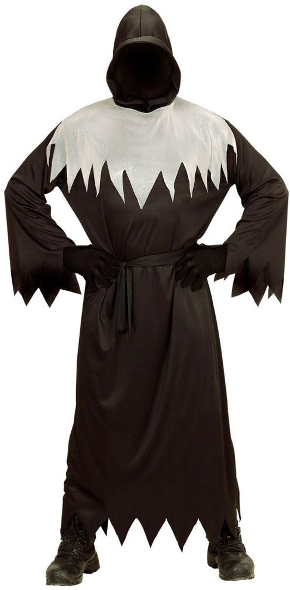 Beul & Magere Hein Kostuum | Grafschender Ontheiliger Kostuum | Maat 128 | Halloween | Verkleedkleding